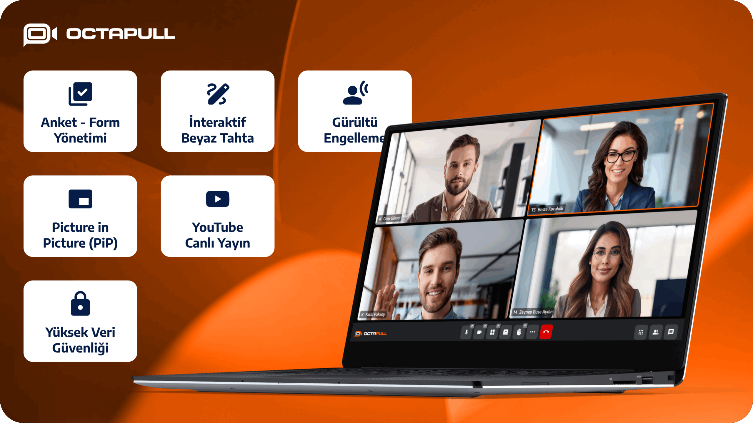 OctaMeet ile Tanışın: Yeni Nesil Video Konferans Deneyimi, Yapay Zekâ ve En Yeni Özellikler