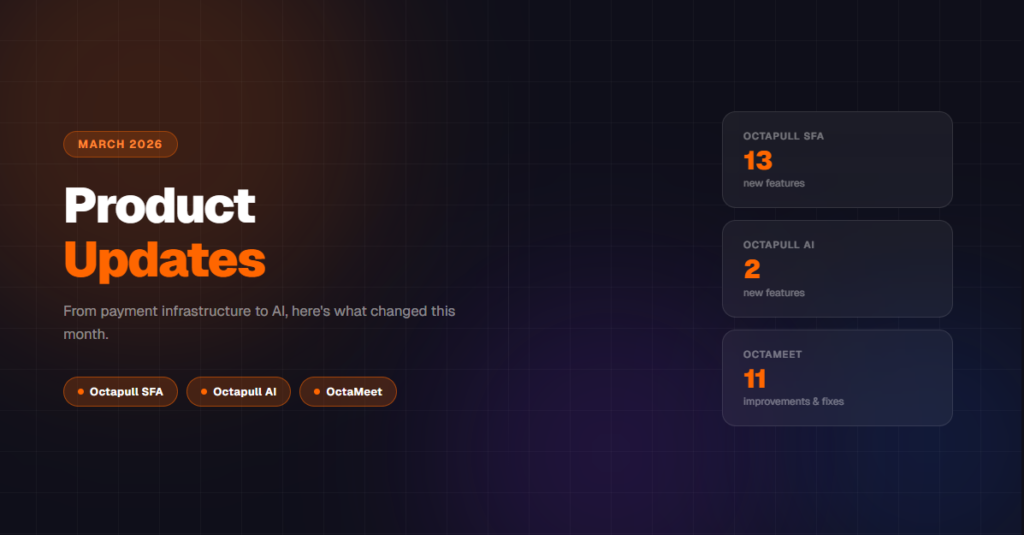 OCTAPULL Product Updates