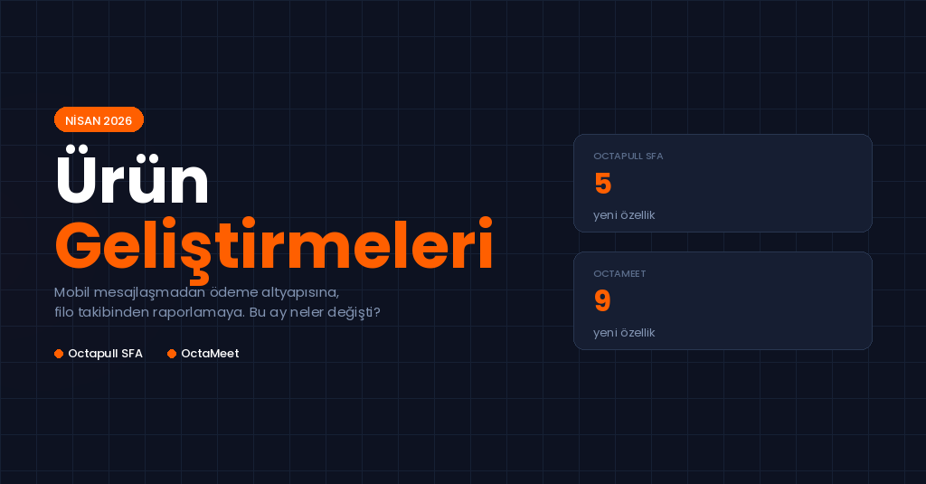OCTAPULL Ürün Geliştirmeleri